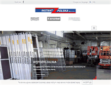 Tablet Screenshot of instant.com.pl